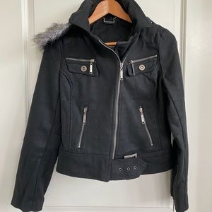 Black Motorcycle Jacket